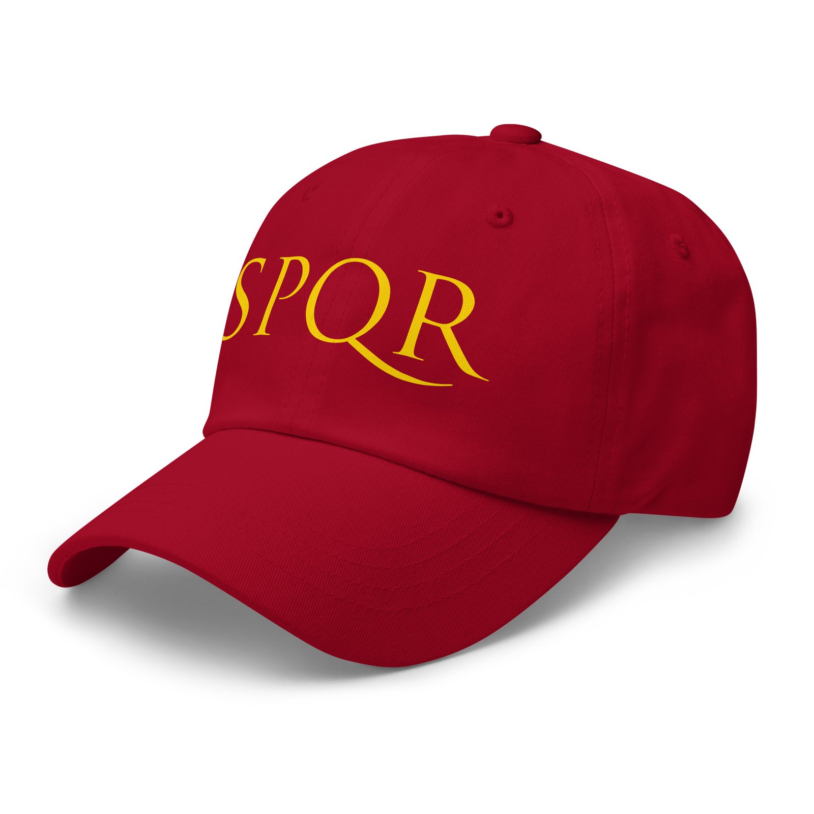 Gorra SPQR Roja Izquierdo