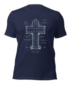 Camiseta PLANTA CATEDRAL GÓTICA